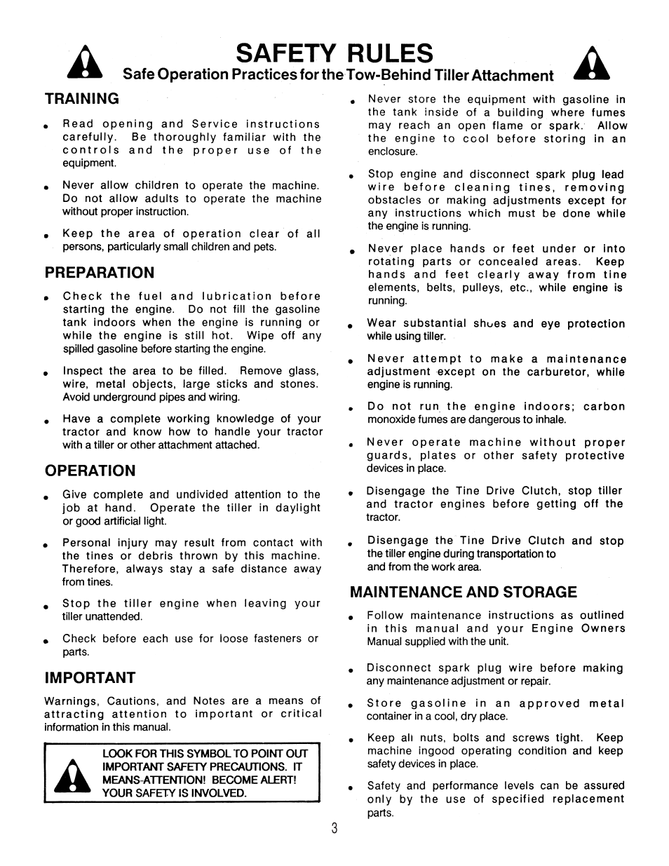 Agri-Fab 45-03084 User Manual | Page 3 / 20