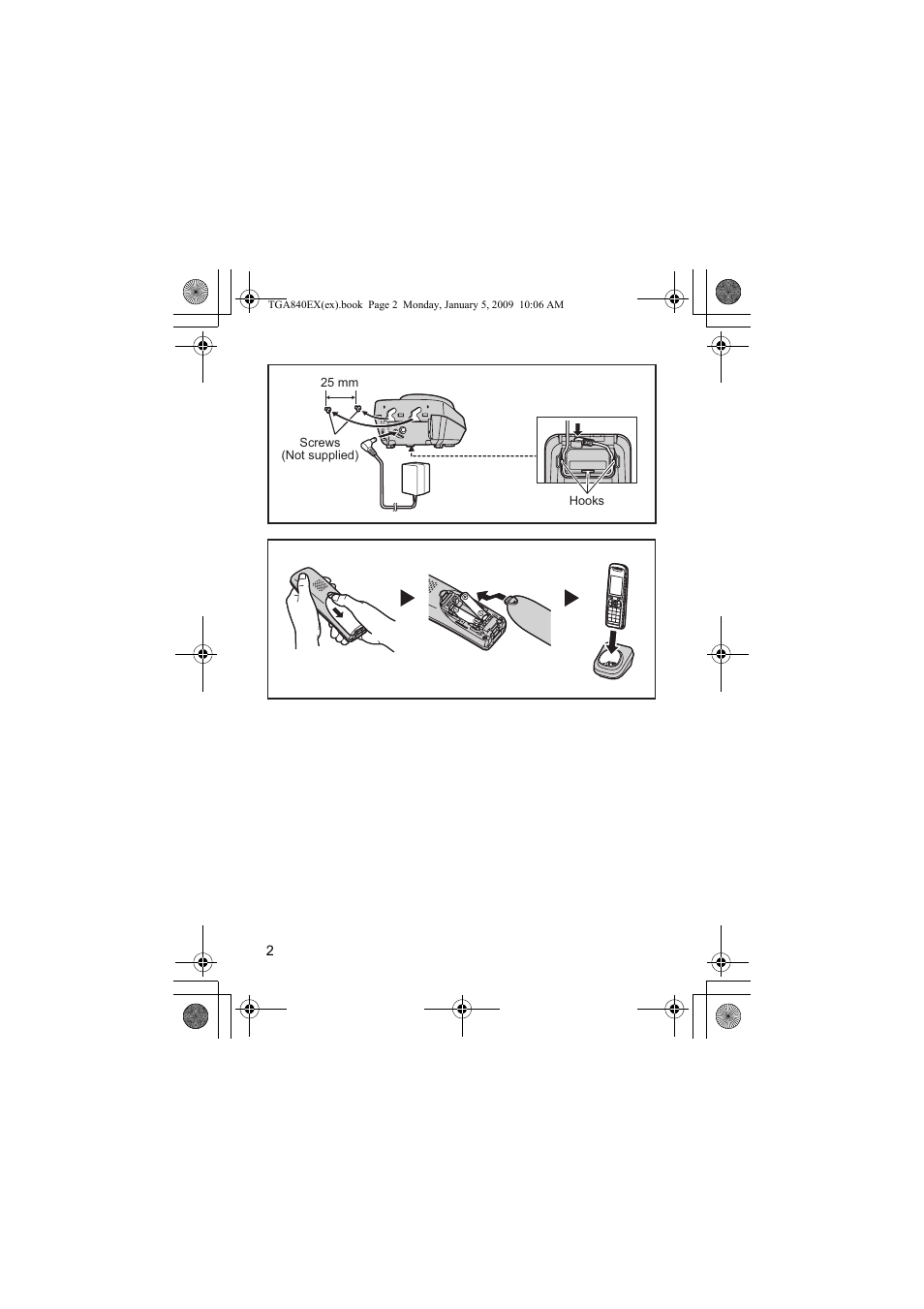 Panasonic KXTGA840EX User Manual | Page 2 / 76