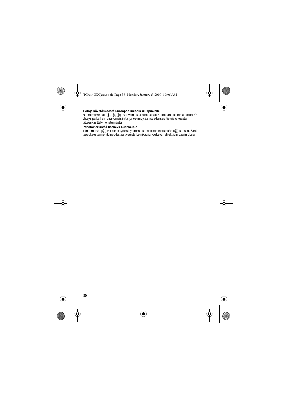 Panasonic KXTGA840EX User Manual | Page 38 / 76