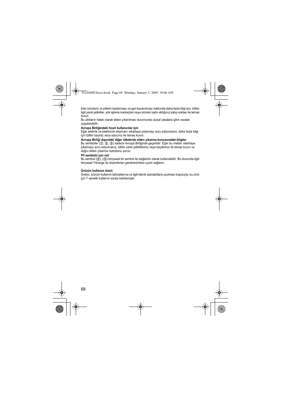 Panasonic KXTGA840EX User Manual | Page 68 / 76