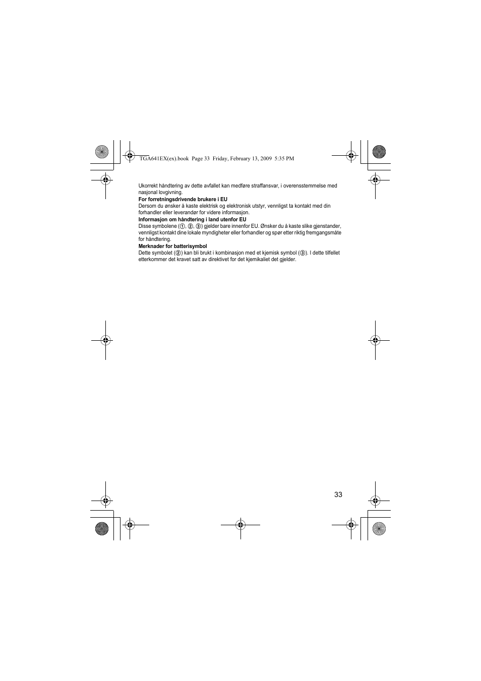 Panasonic KXTGA641EX User Manual | Page 33 / 76