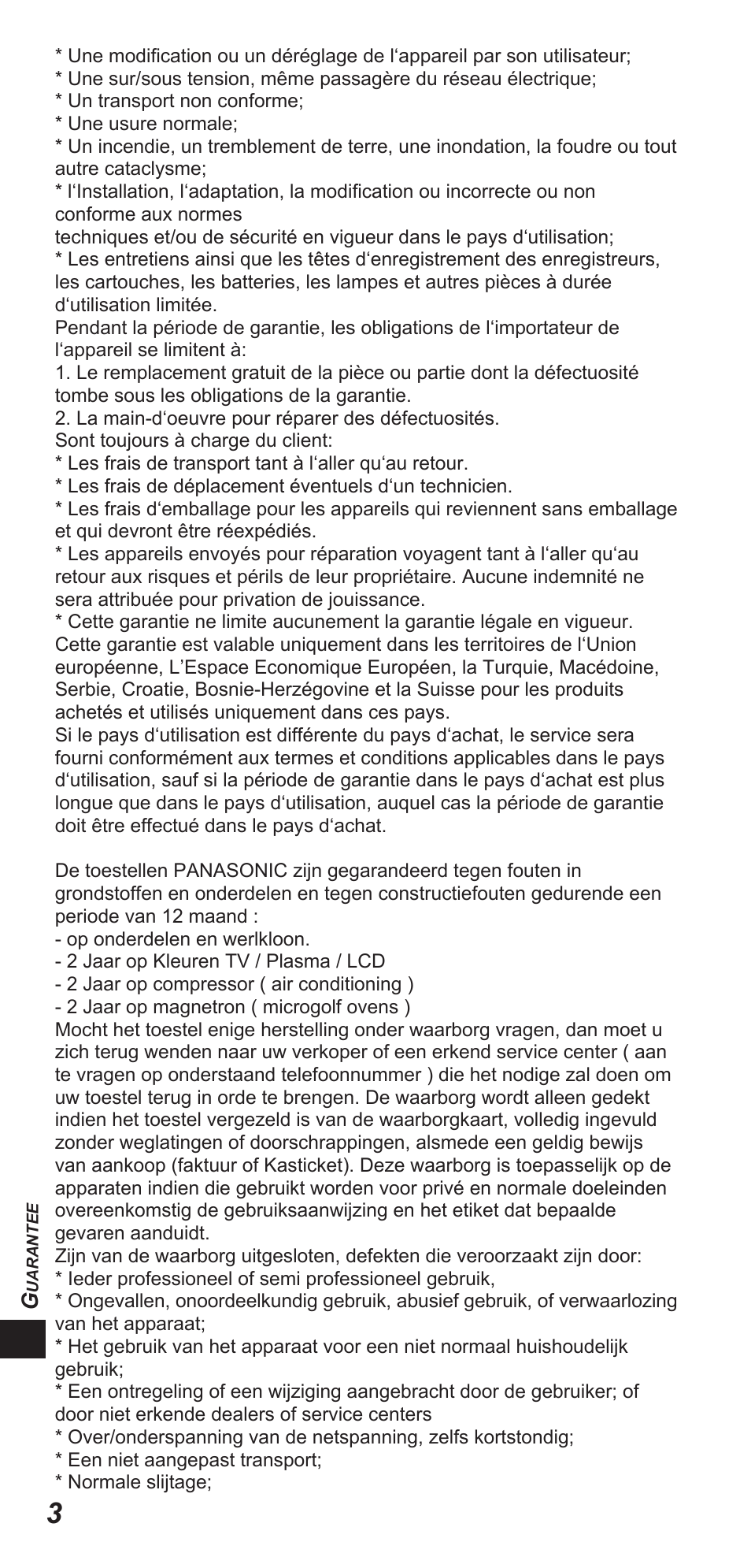 Panasonic TYEW3D3LE User Manual | Page 172 / 208