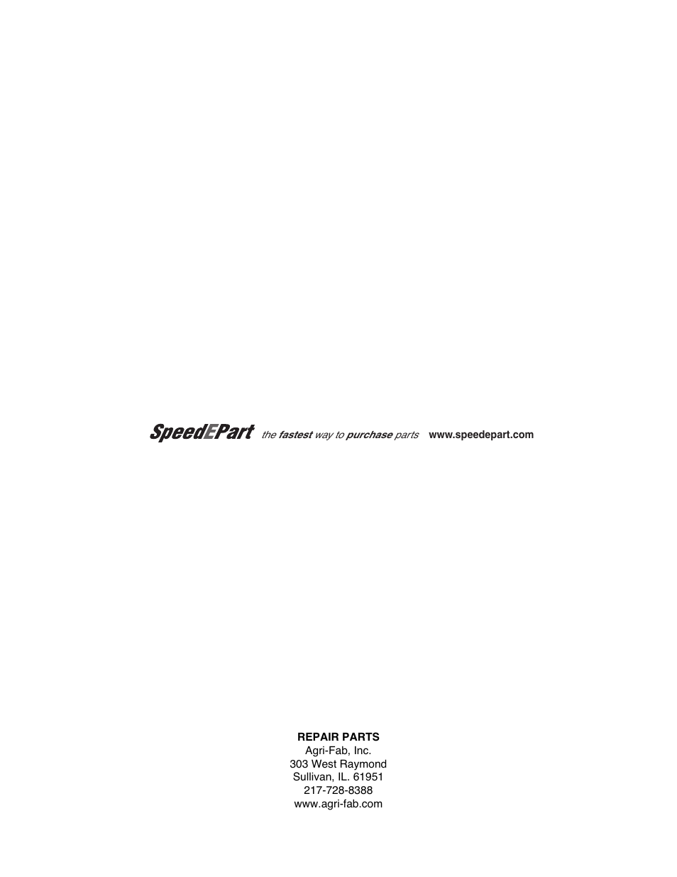 Agri-Fab 45-02142 User Manual | Page 12 / 12
