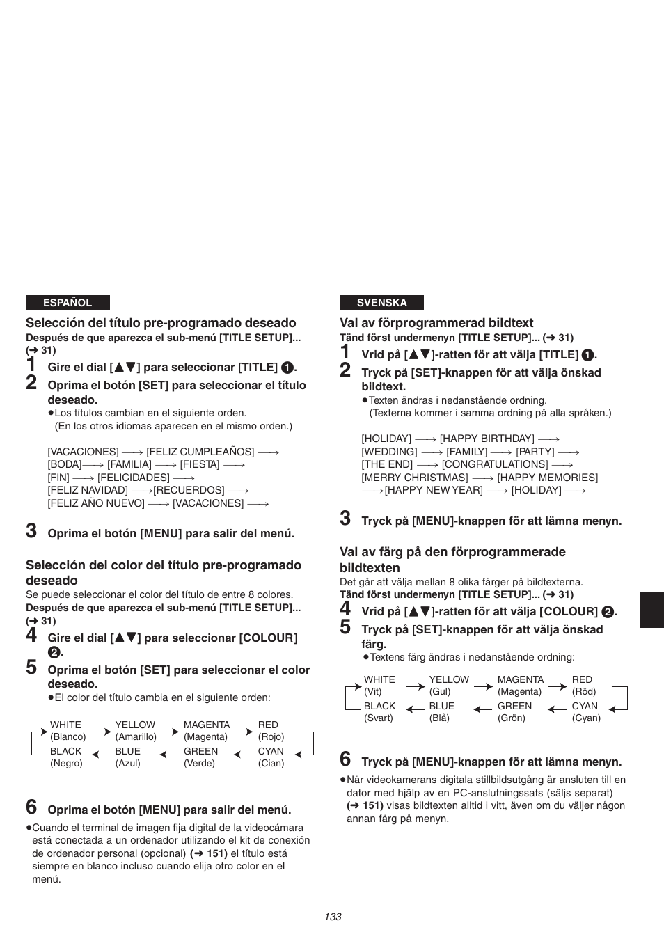 Panasonic NVVS4EG User Manual | Page 133 / 188