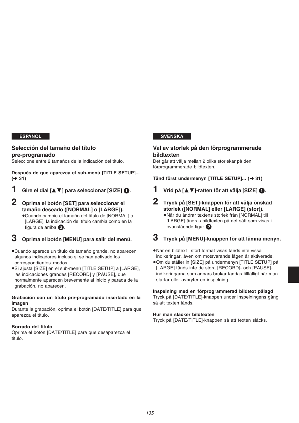 Panasonic NVVS4EG User Manual | Page 135 / 188