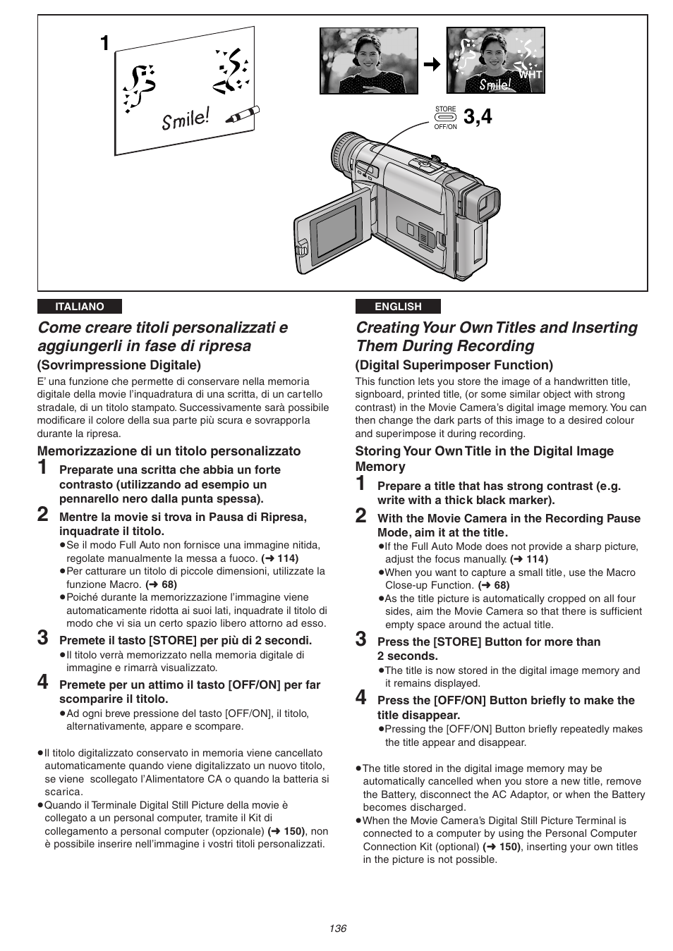 Panasonic NVVS4EG User Manual | Page 136 / 188