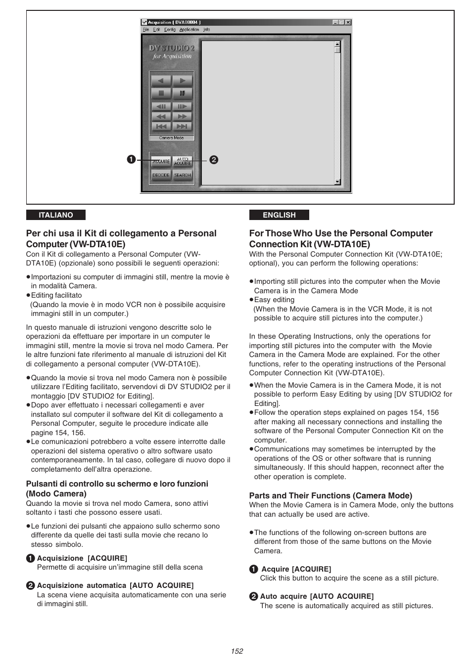 Panasonic NVVS4EG User Manual | Page 152 / 188