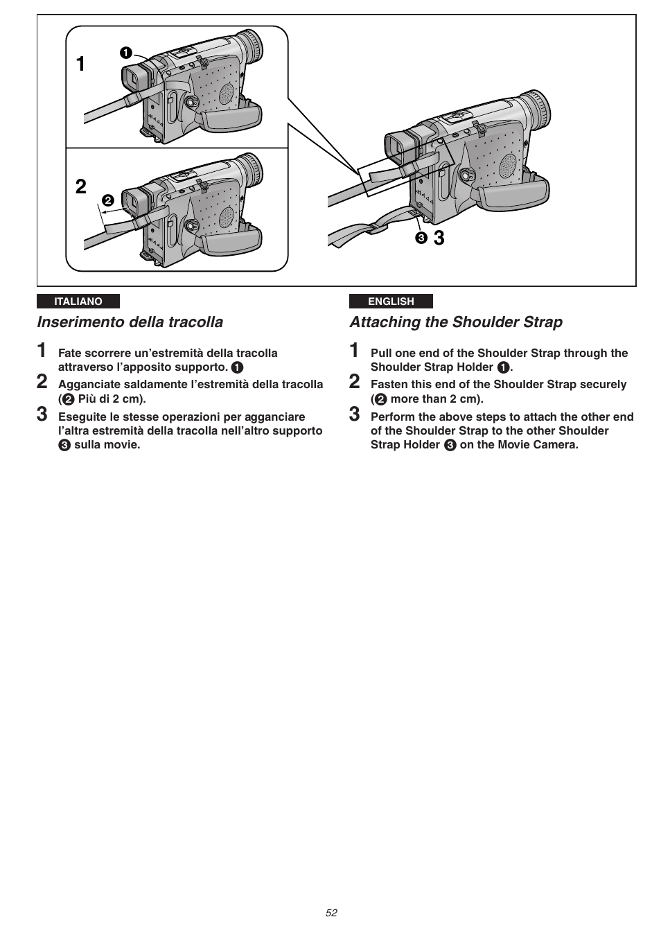 Panasonic NVVS4EG User Manual | Page 52 / 188
