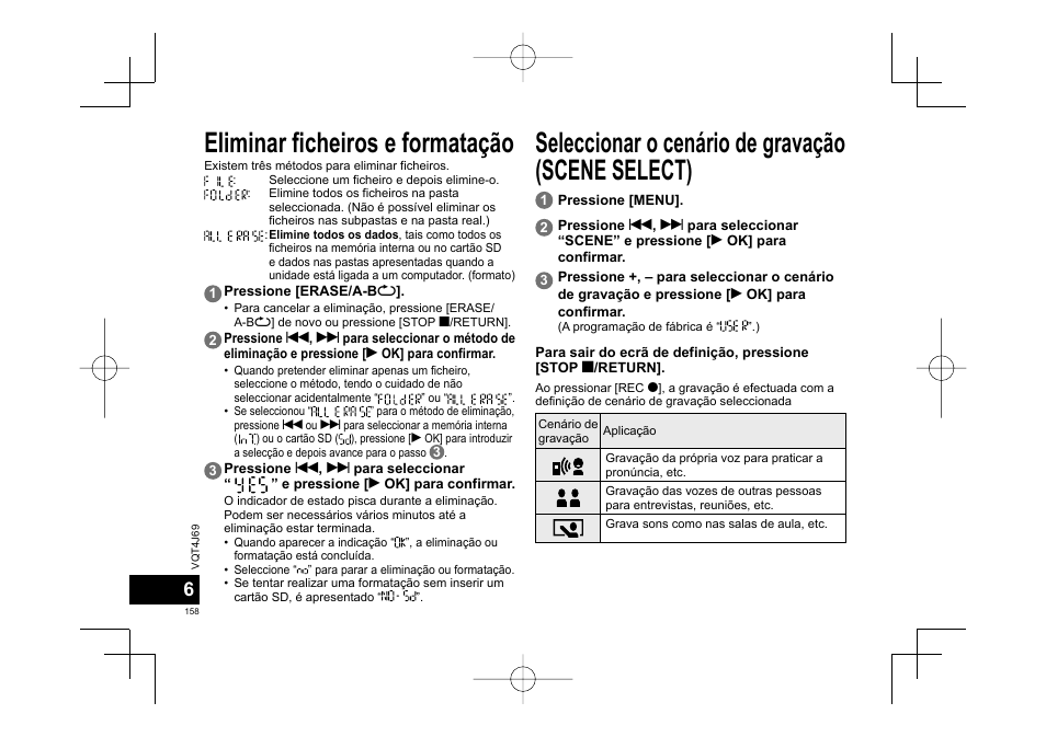 Panasonic RRXS350E User Manual | Page 158 / 178