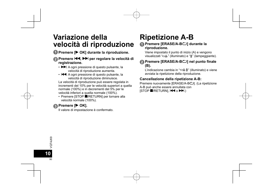 Panasonic RRXS350E User Manual | Page 90 / 178