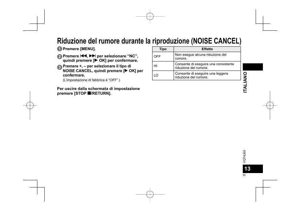 Panasonic RRXS350E User Manual | Page 93 / 178