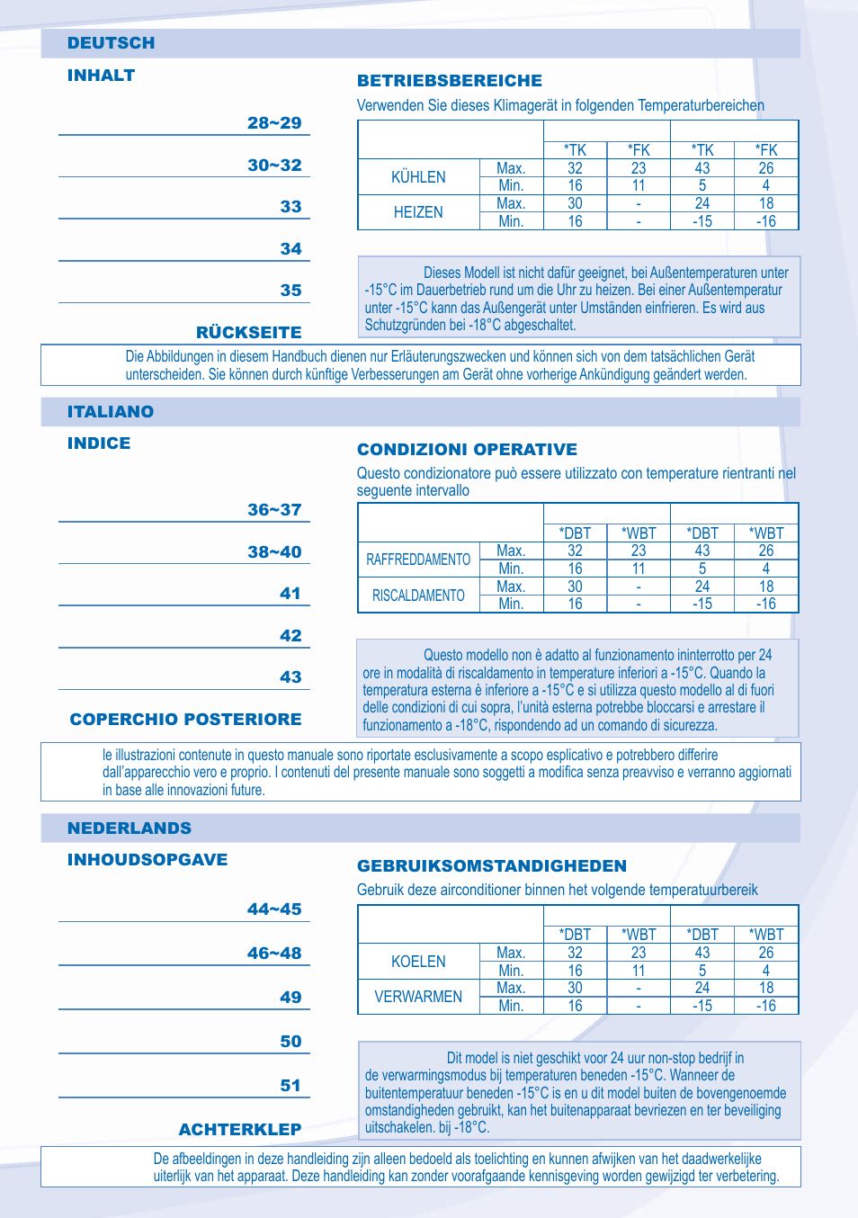 Panasonic CSXE15NKE3 User Manual | Page 3 / 52