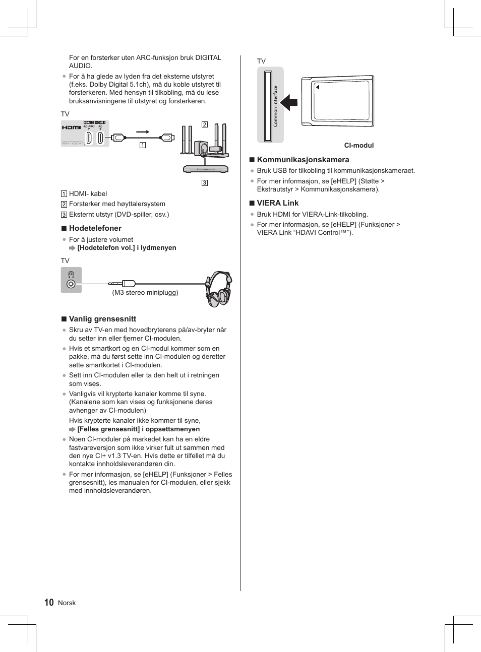 Panasonic TX32AS500Y User Manual | Page 110 / 140