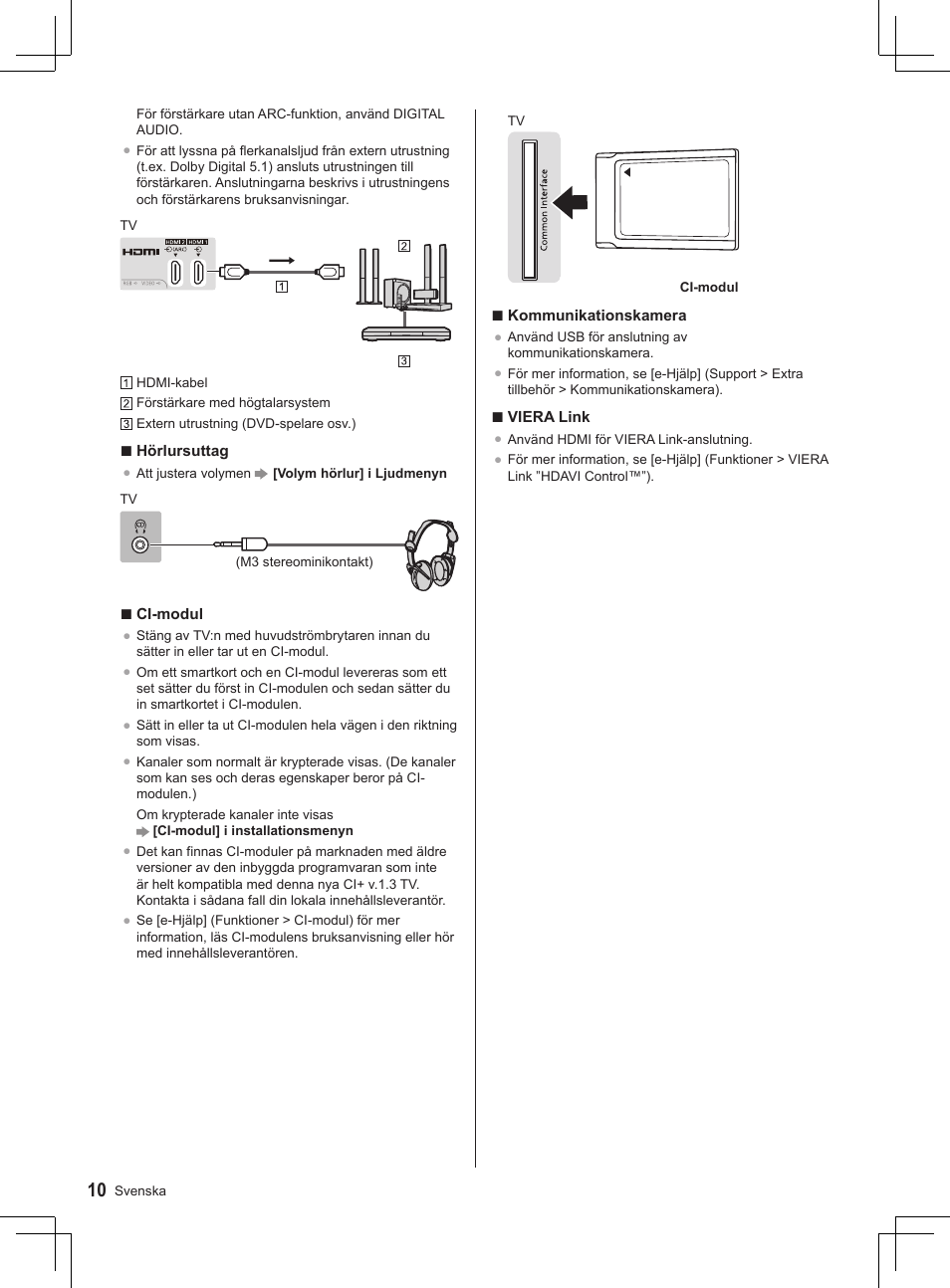 Panasonic TX32AS500Y User Manual | Page 130 / 140