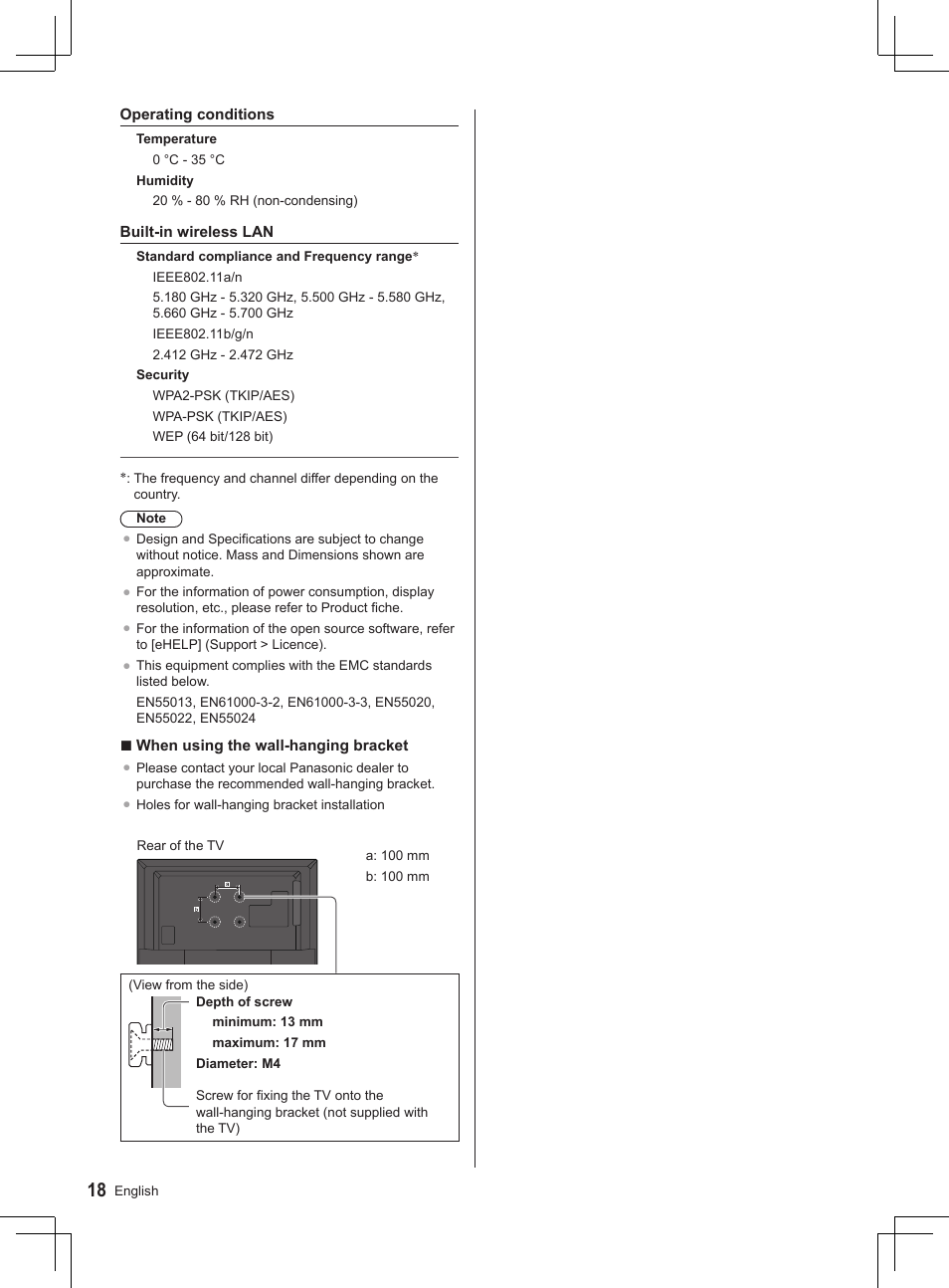 Panasonic TX32AS500Y User Manual | Page 58 / 140