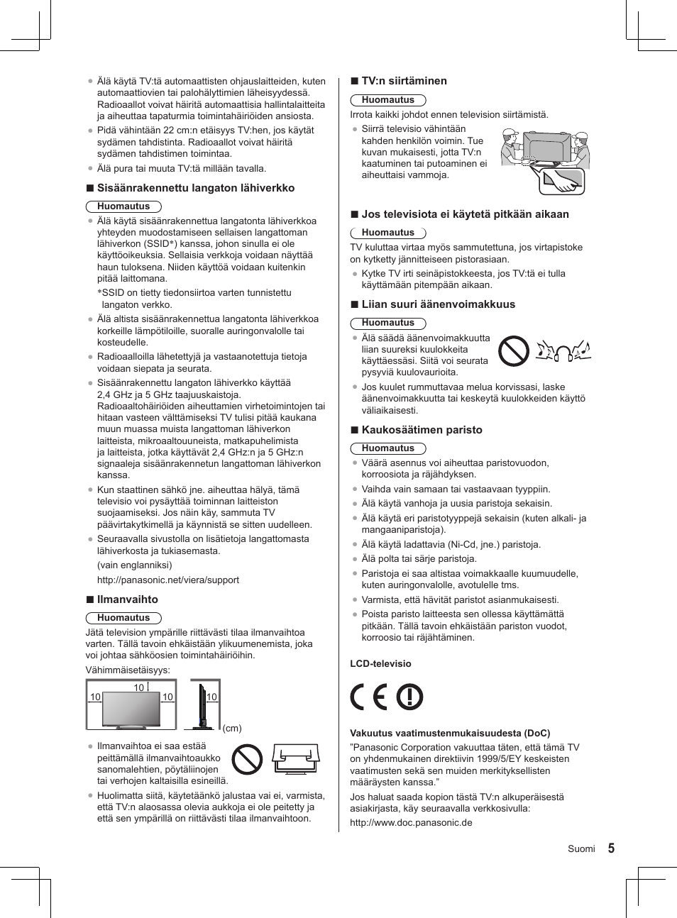 Panasonic TX32AS500Y User Manual | Page 65 / 140