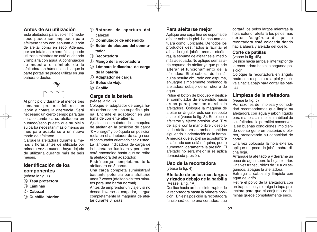 Panasonic ES3042 User Manual | Page 14 / 38