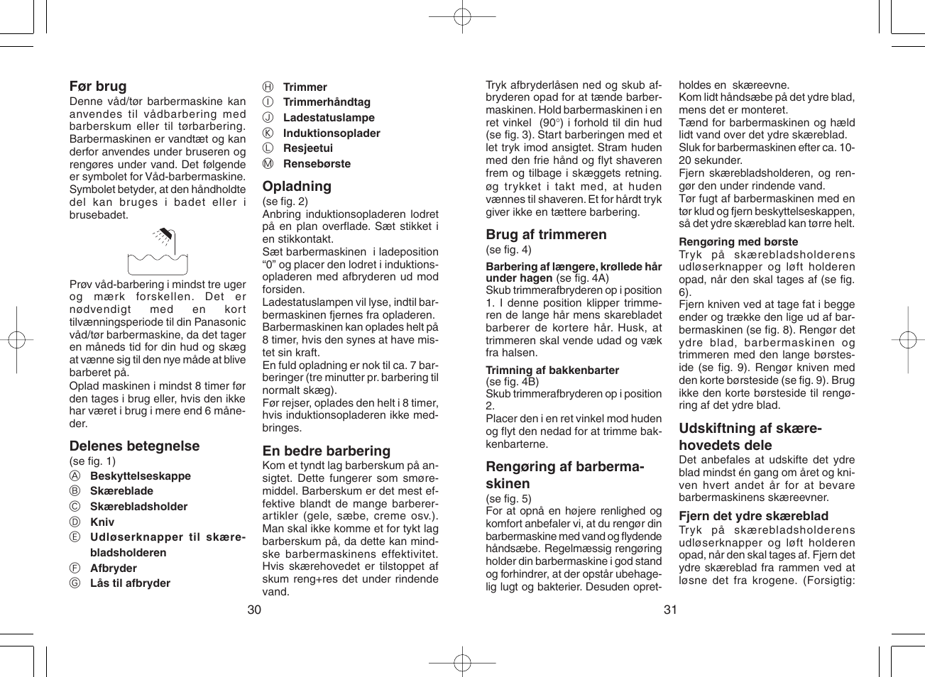 Panasonic ES3042 User Manual | Page 16 / 38