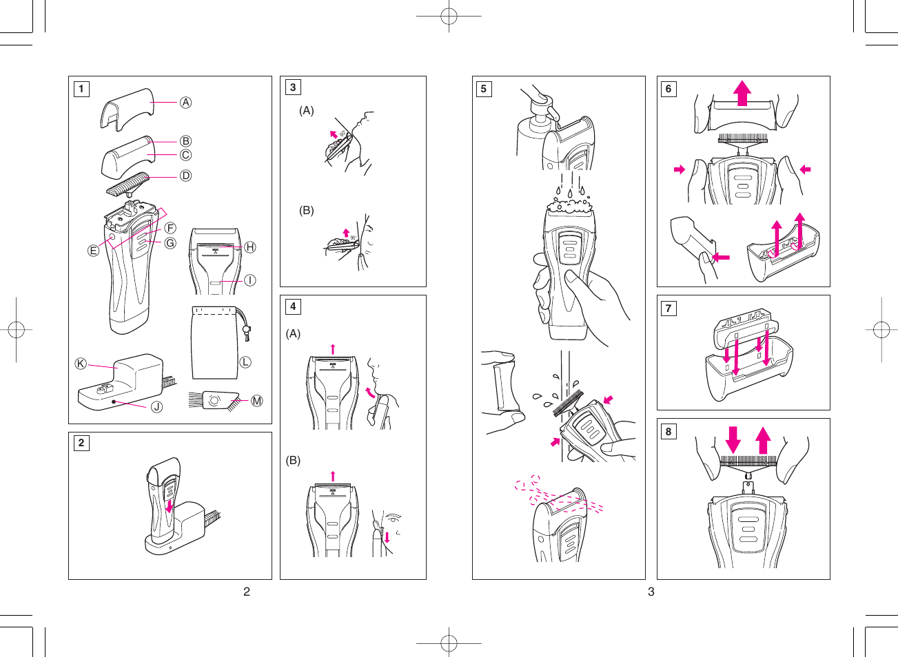 Panasonic ES3042 User Manual | Page 2 / 38