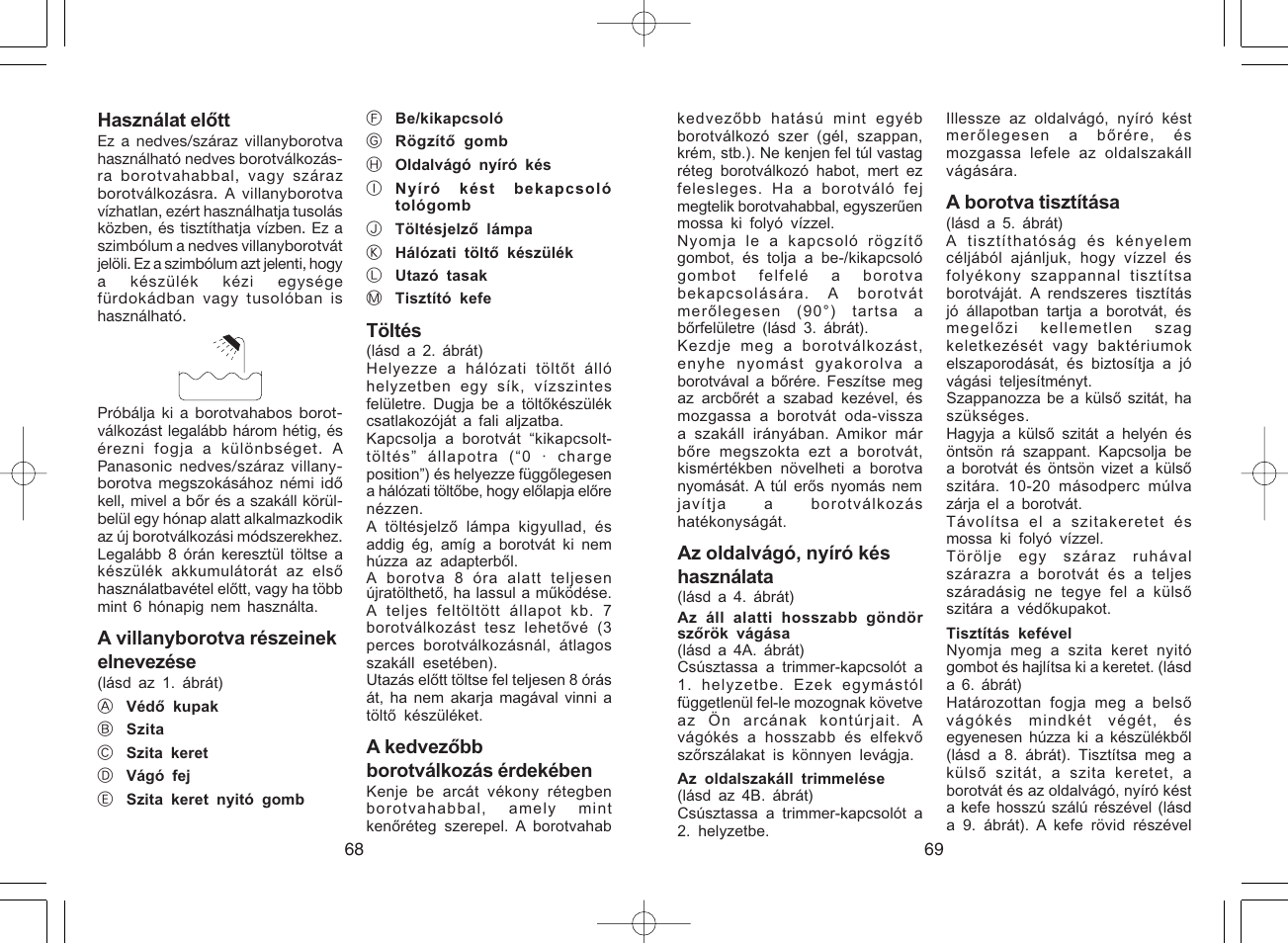 Panasonic ES3042 User Manual | Page 35 / 38