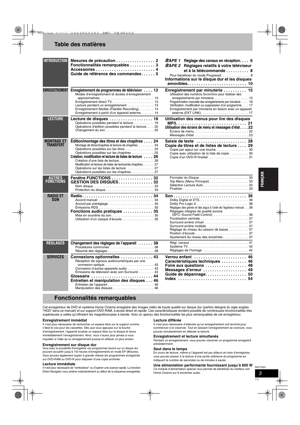 Panasonic SCHT1500 User Manual | Page 111 / 164