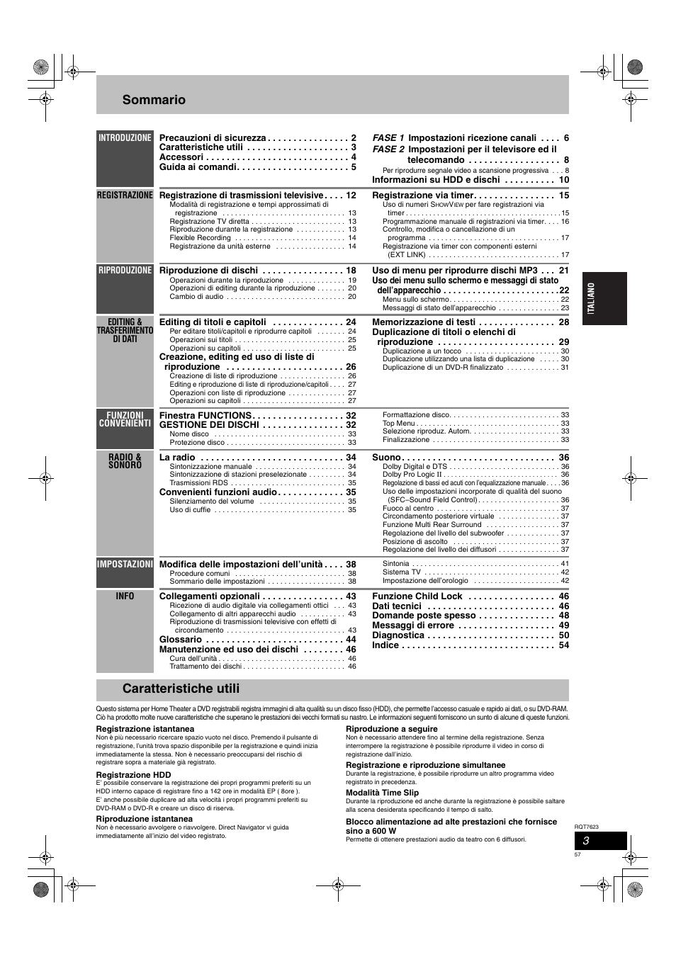 Panasonic SCHT1500 User Manual | Page 57 / 164