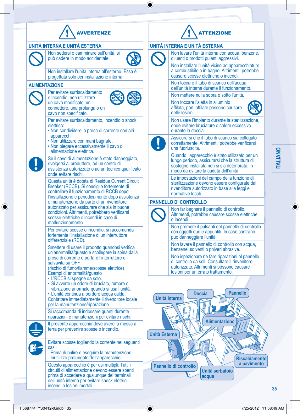 Panasonic WHSDF03E3E5 User Manual | Page 35 / 76