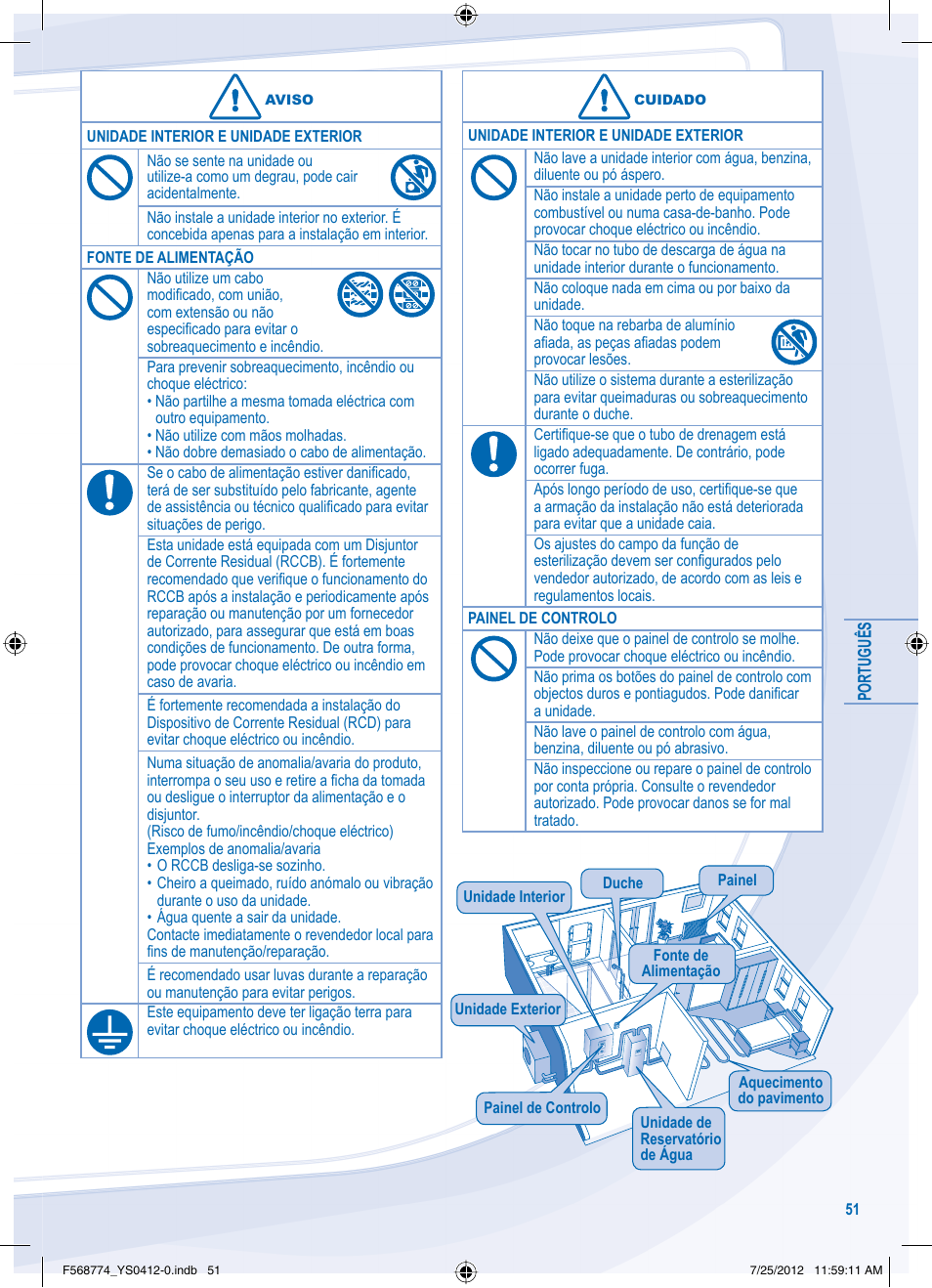 Panasonic WHSDF03E3E5 User Manual | Page 51 / 76