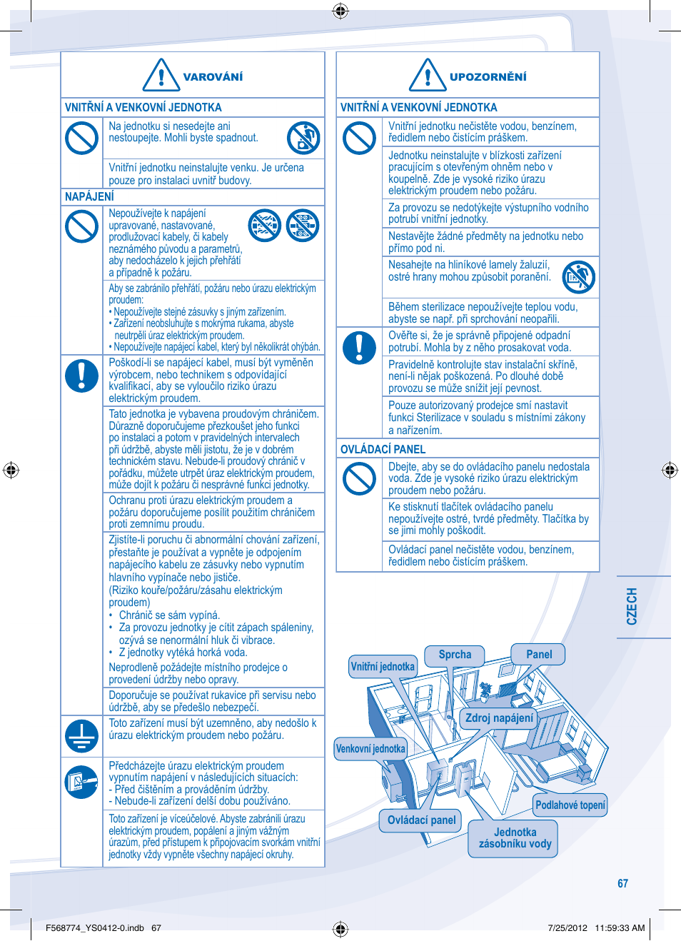 Panasonic WHSDF03E3E5 User Manual | Page 67 / 76