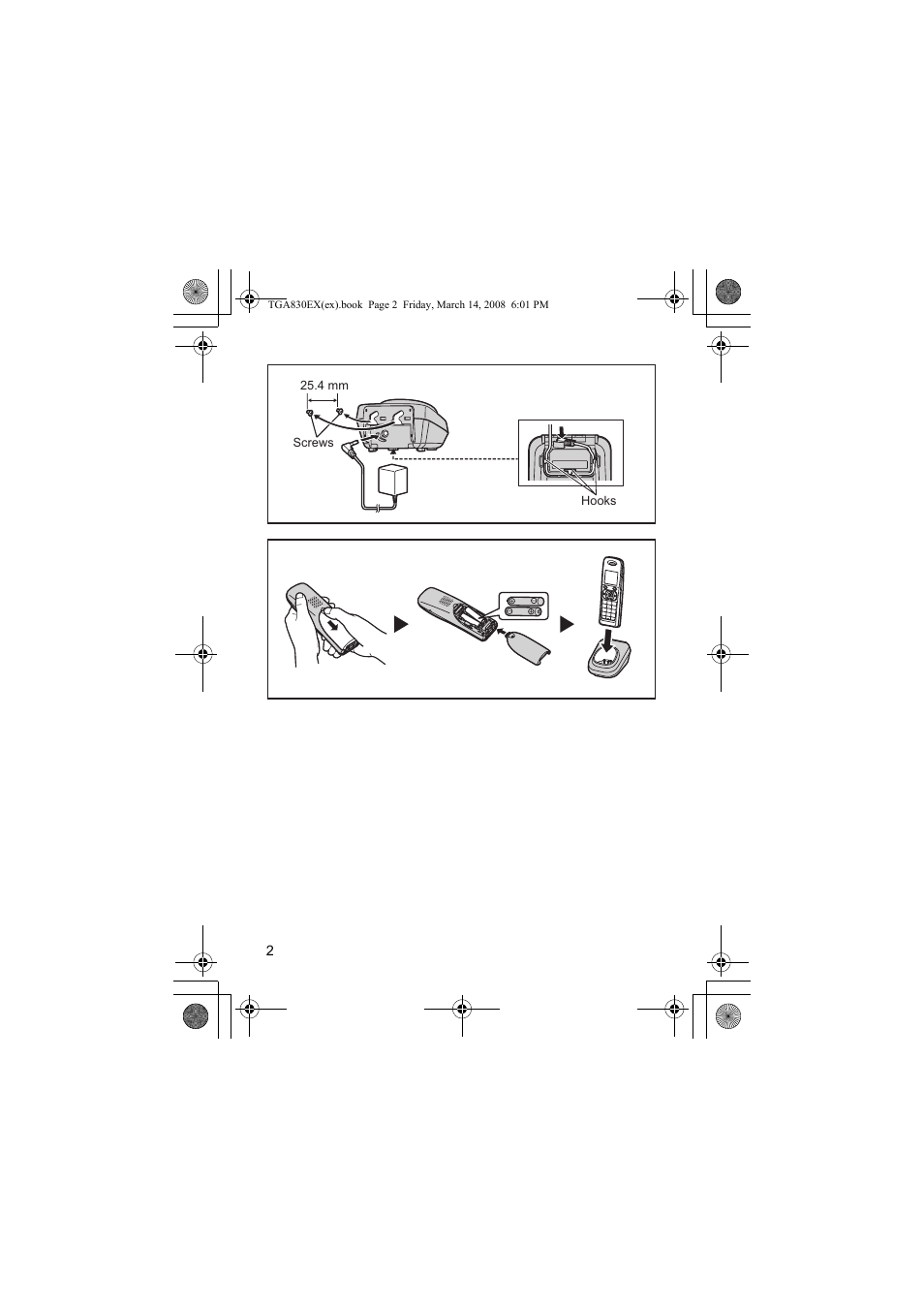 Panasonic KXTGA830EX User Manual | Page 2 / 80