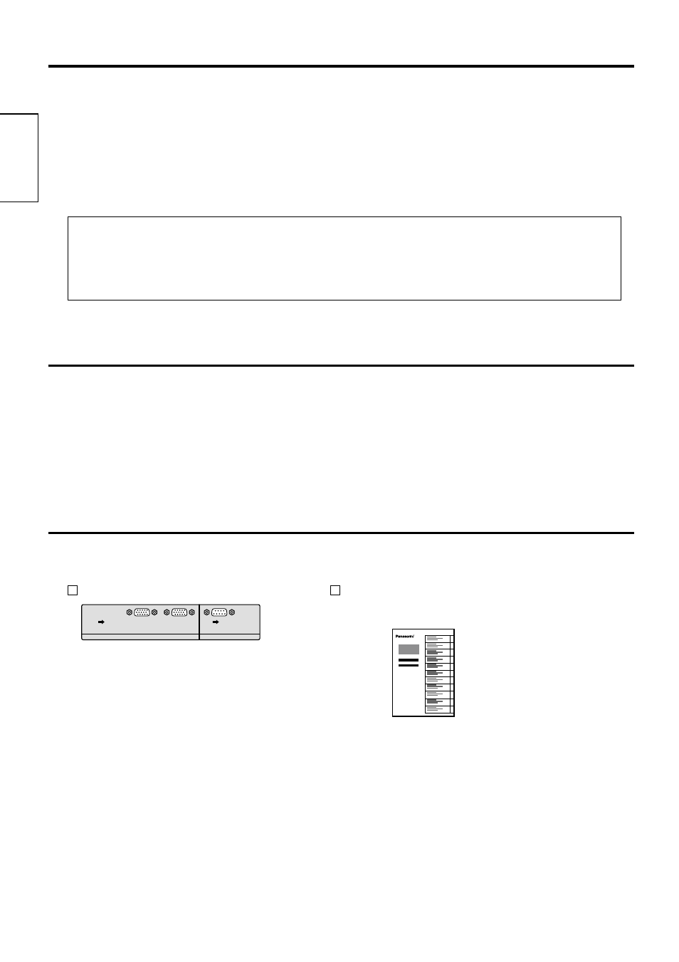 Safety precautions, Handling cautions, Accessories | Be sure to observe), English | Panasonic TY37TM5G User Manual | Page 6 / 24