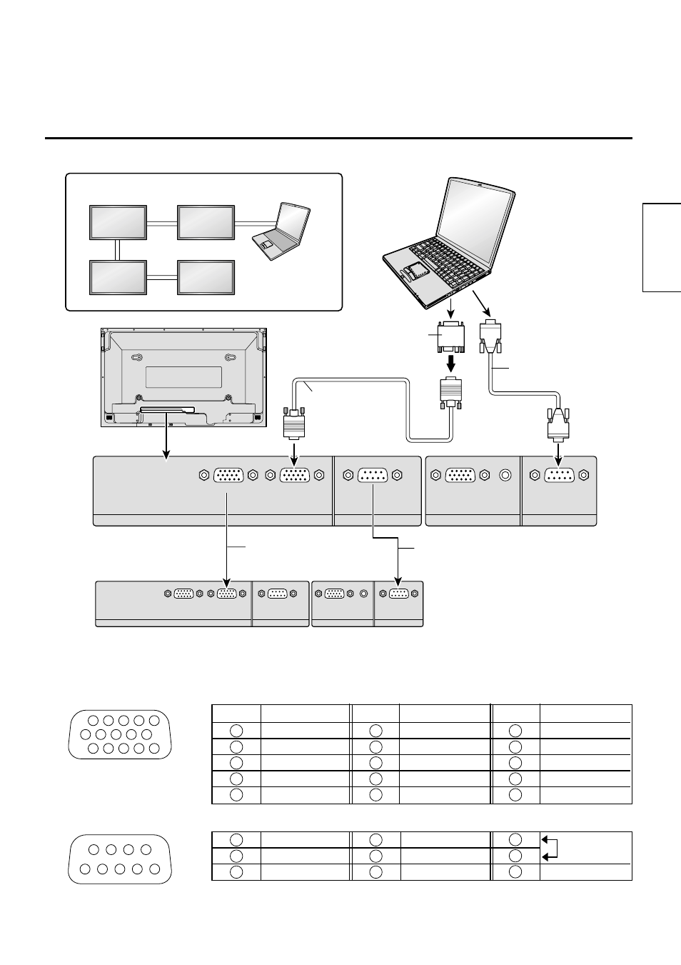 Anschlüsse, Deutsch | Panasonic TY37TM5G User Manual | Page 9 / 24