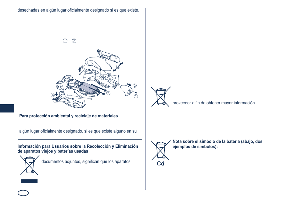 Panasonic ES7101 User Manual | Page 34 / 102