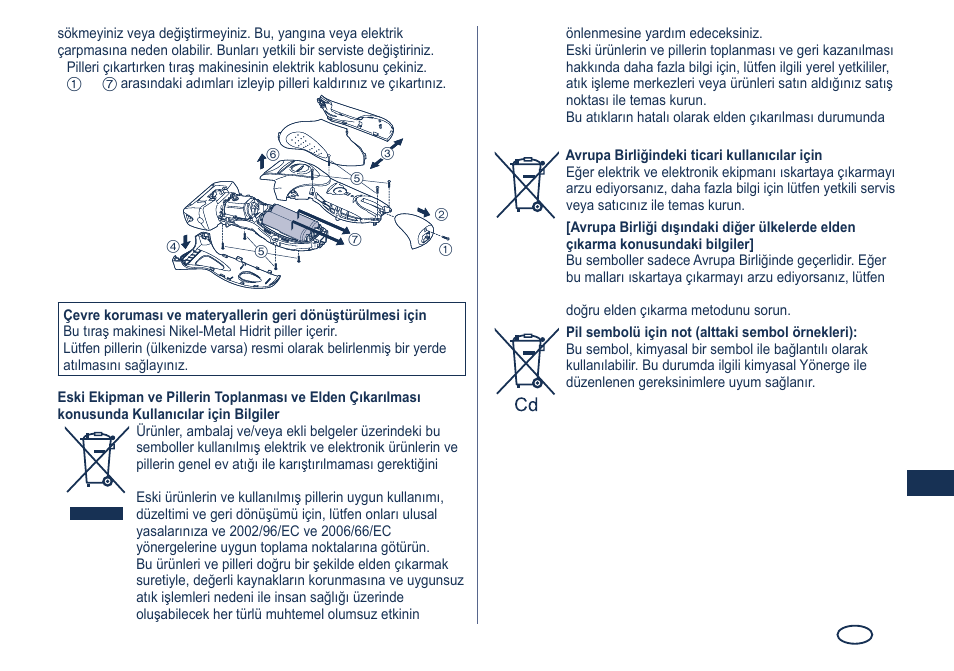 Panasonic ES7101 User Manual | Page 95 / 102