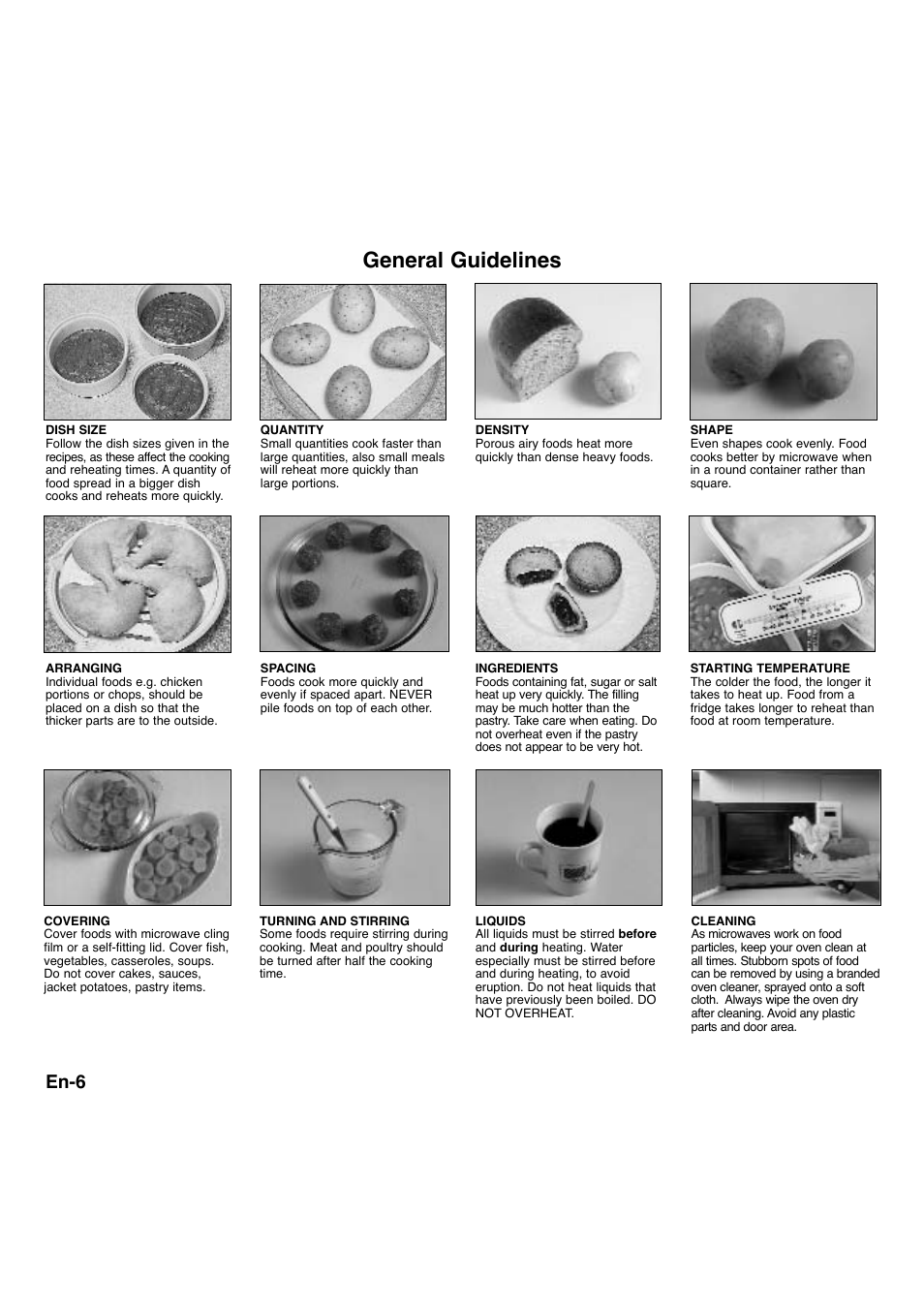 General guidelines, En-6 | Panasonic NNA734MBEPG User Manual | Page 7 / 276