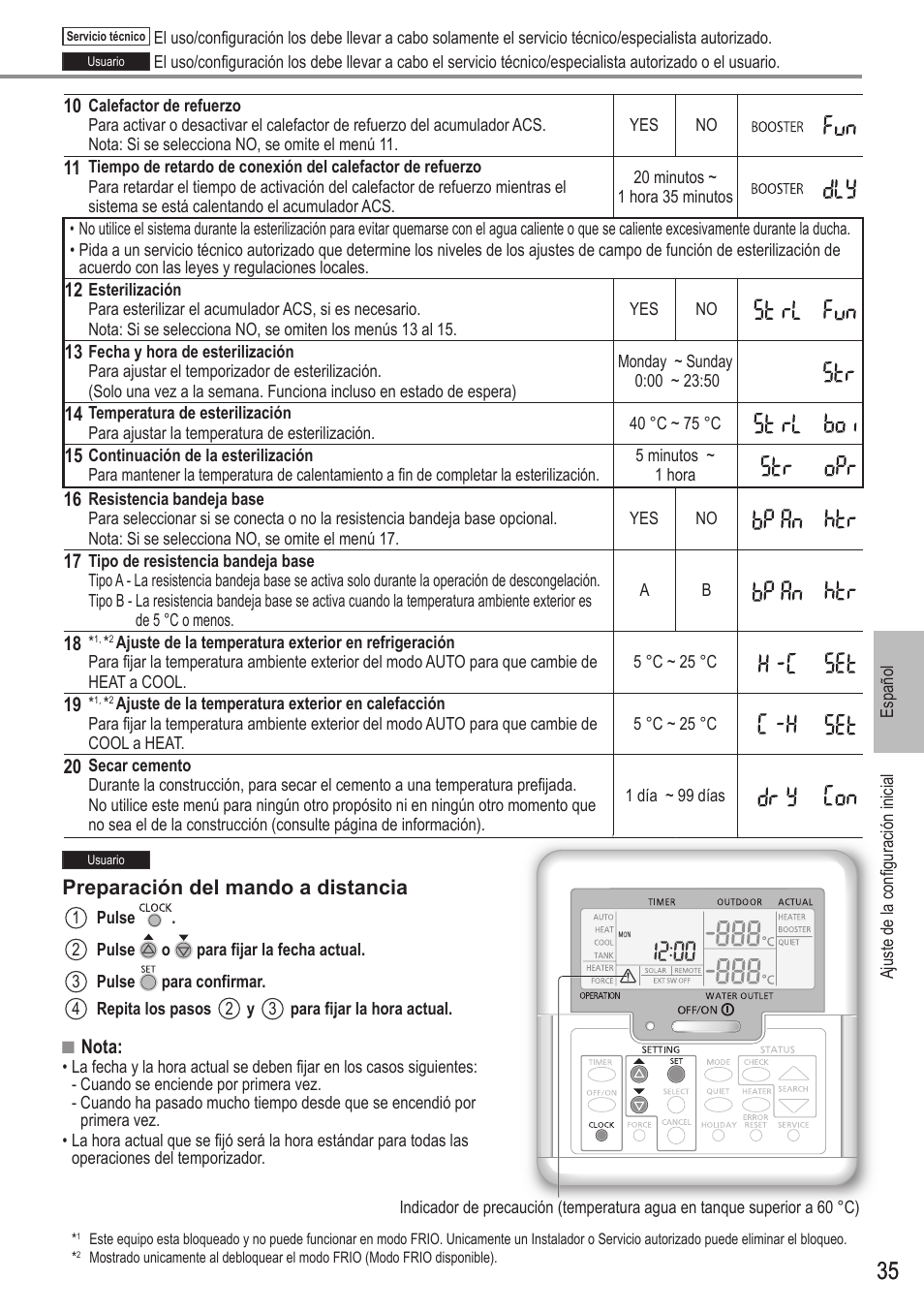Panasonic WHMDC05F3E5 User Manual | Page 35 / 100