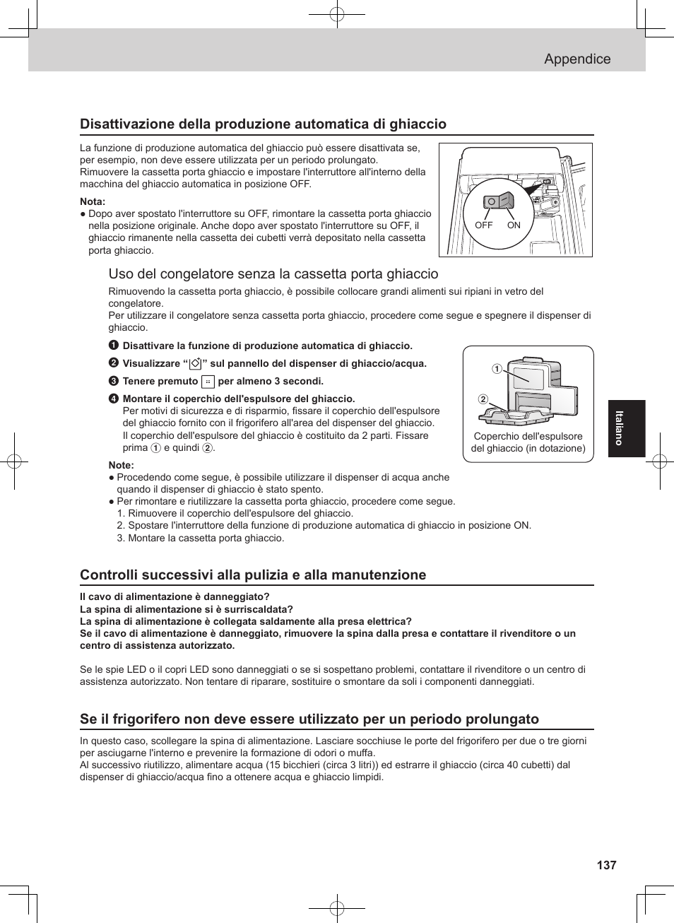 Appendice | Panasonic NRB54X1 User Manual | Page 137 / 316