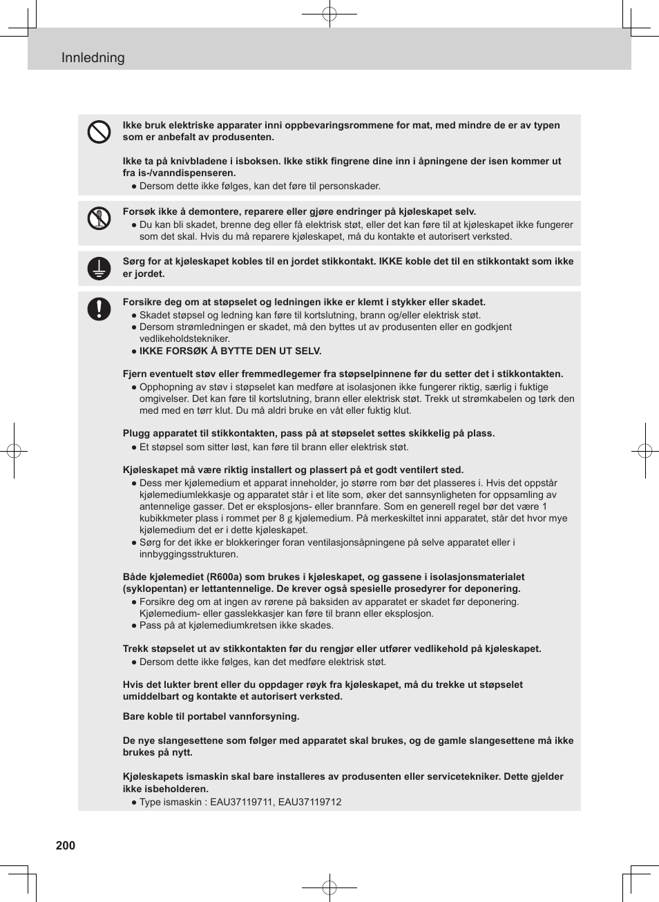 Innledning | Panasonic NRB54X1 User Manual | Page 200 / 316
