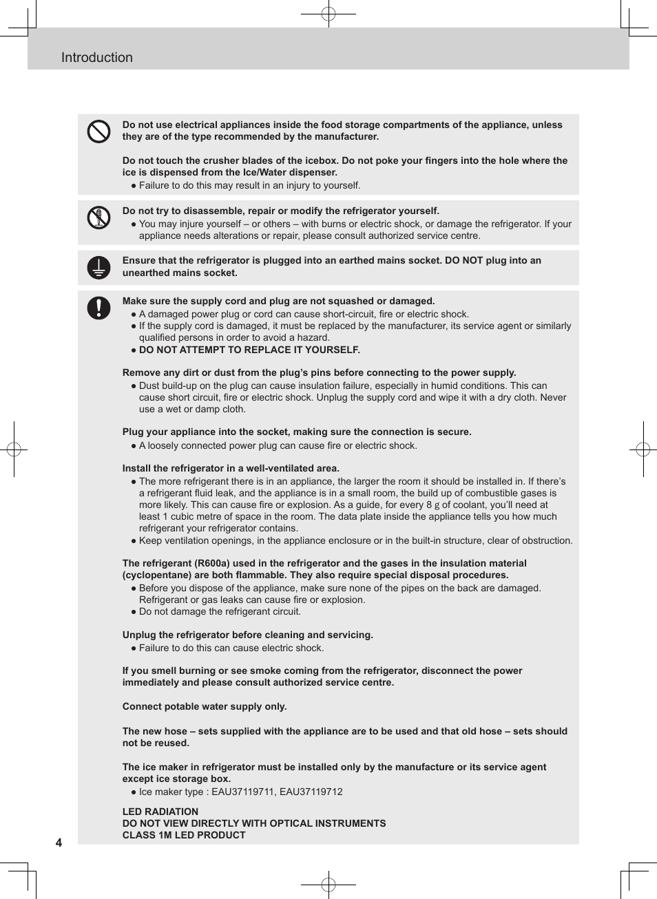 Introduction | Panasonic NRB54X1 User Manual | Page 4 / 316