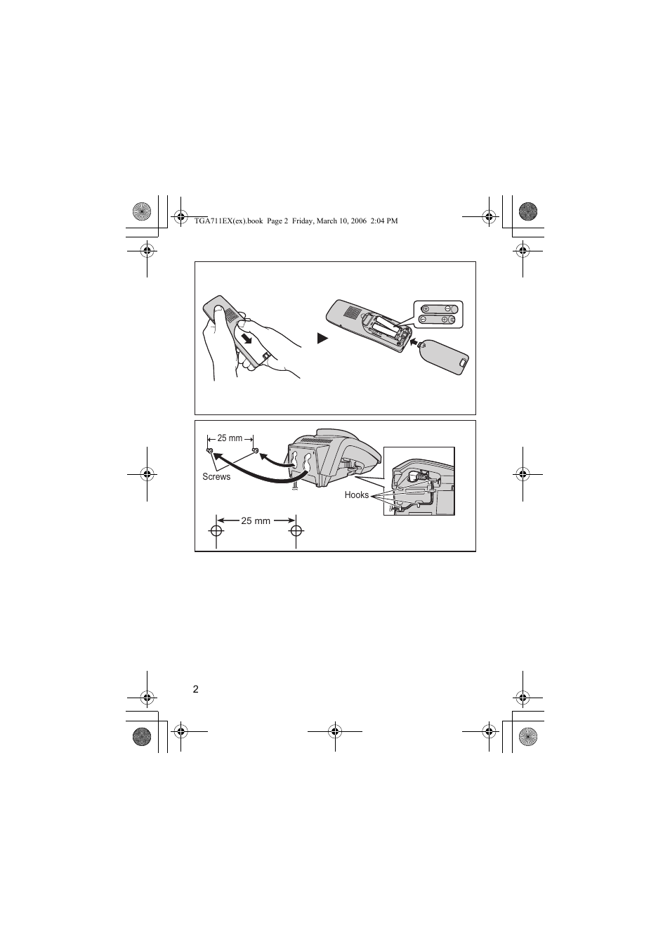 Panasonic KXTGA711EX User Manual | Page 2 / 76