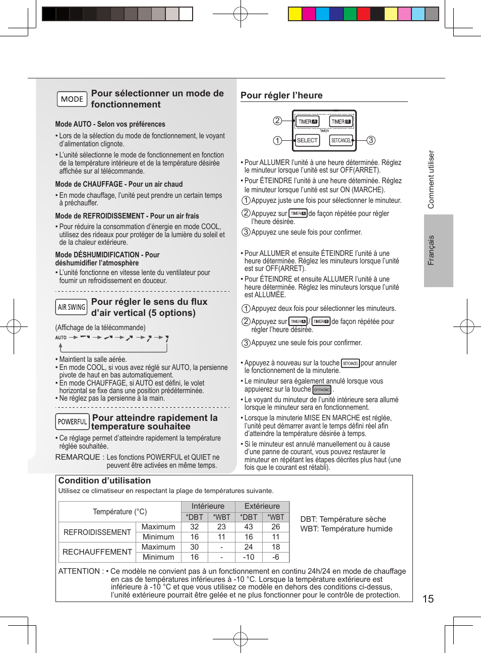 Panasonic CSUE12PKE User Manual | Page 15 / 56
