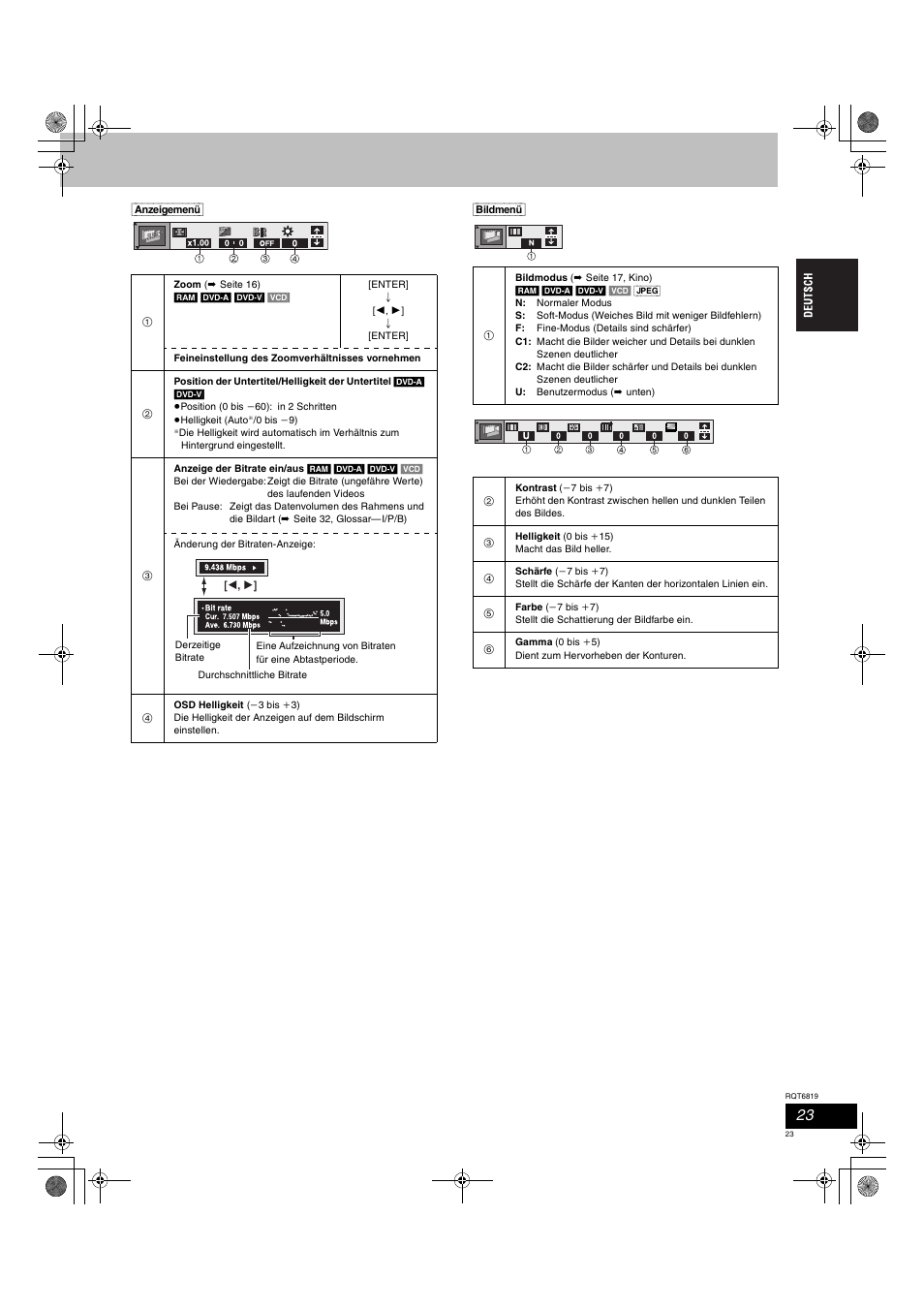 Panasonic SCDP1 User Manual | Page 23 / 104