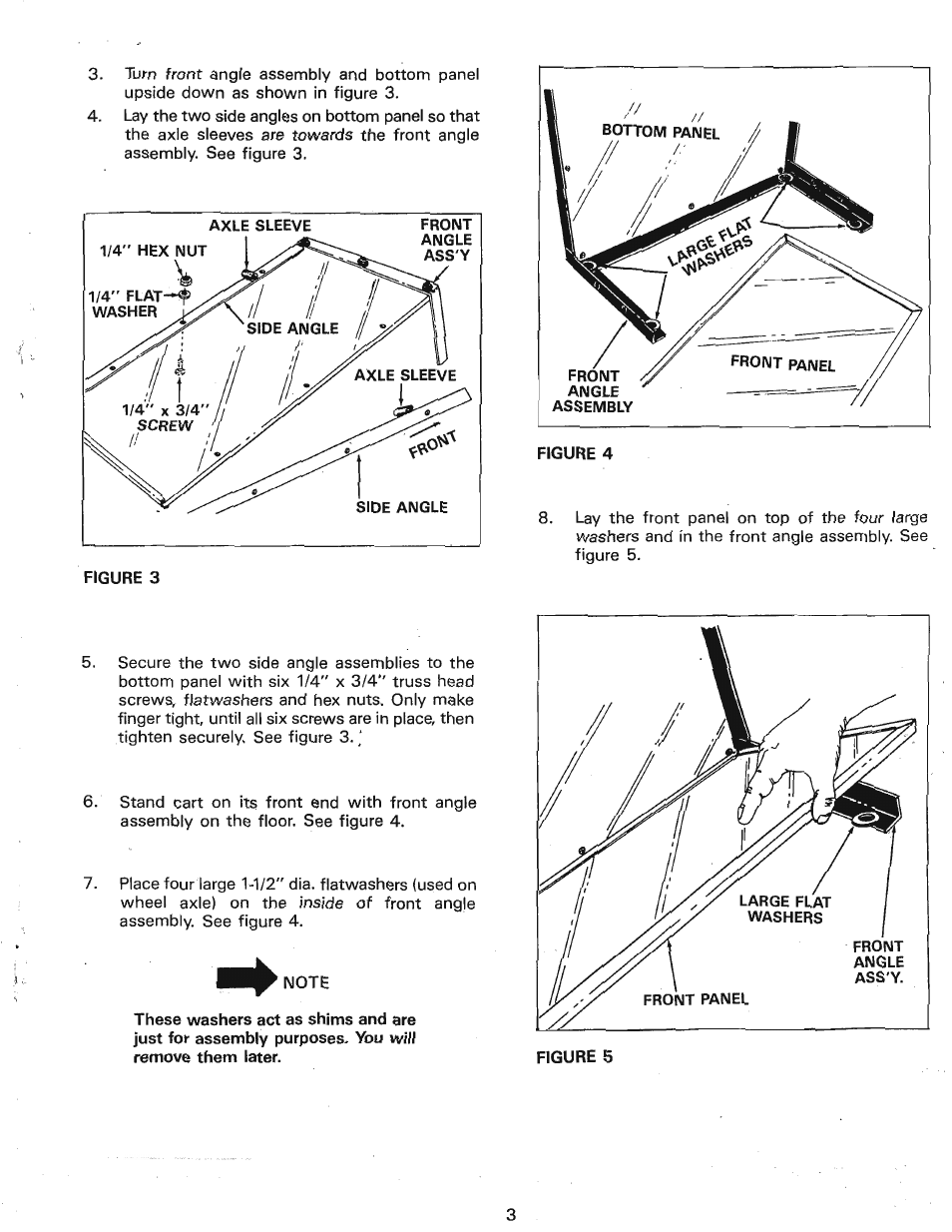 Agri-Fab 7 cu ft. Farm/Garden Cart 45-01761 User Manual | Page 3 / 8