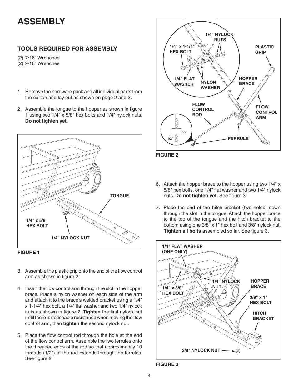 Assembly | Agri-Fab 45-02881 User Manual | Page 4 / 8
