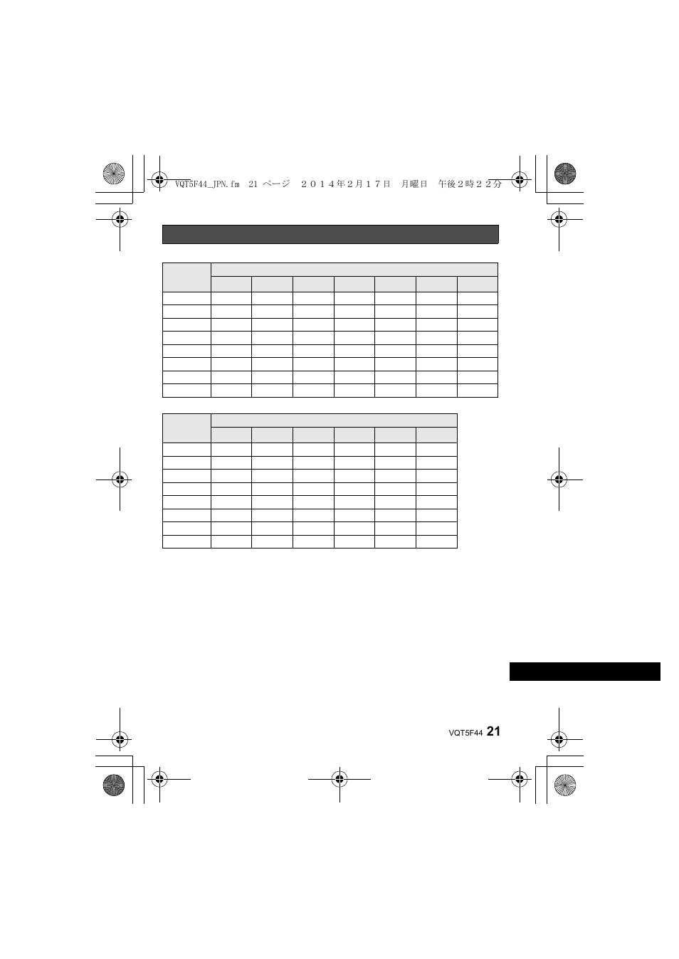 ガイドナンバー（gn）一覧 | Panasonic DMWFL580LPP User Manual | Page 215 / 224