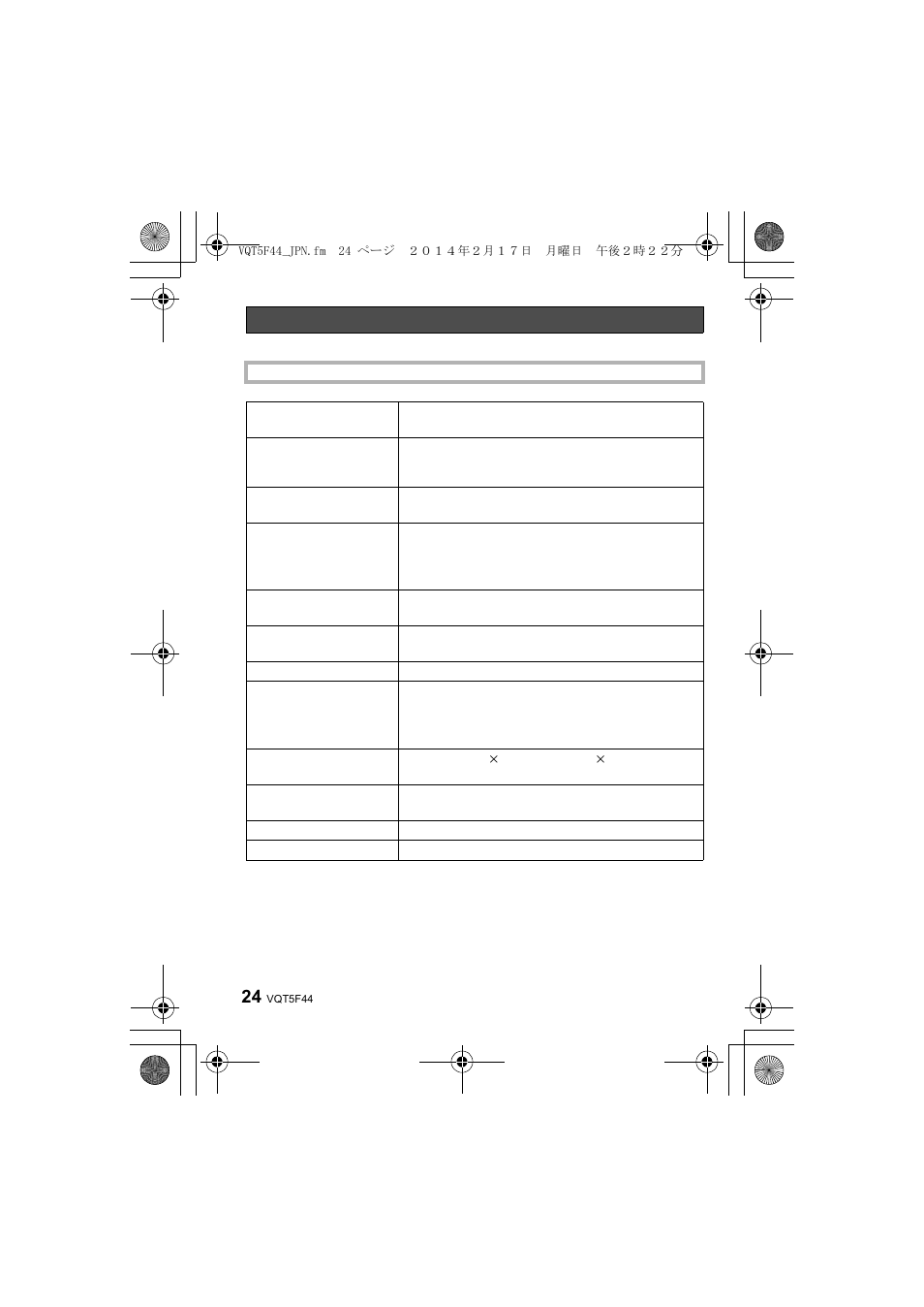 Panasonic DMWFL580LPP User Manual | Page 218 / 224