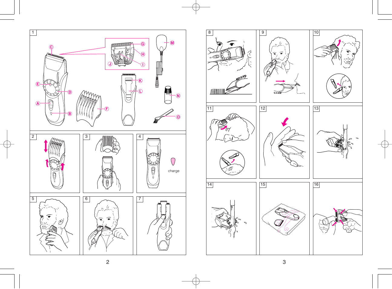 Panasonic ER220 User Manual | Page 2 / 52