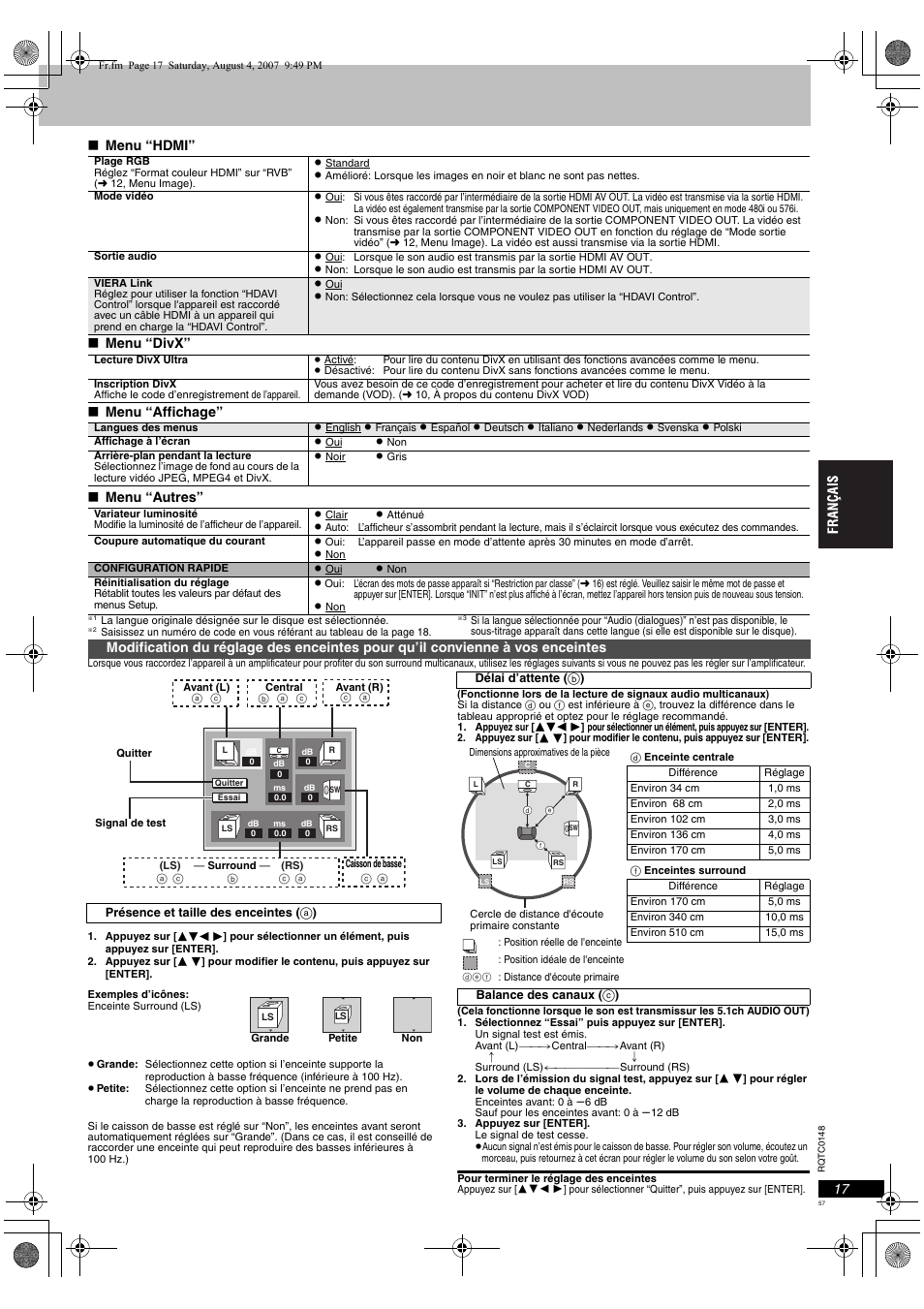 Panasonic DVDS100 User Manual | Page 57 / 128