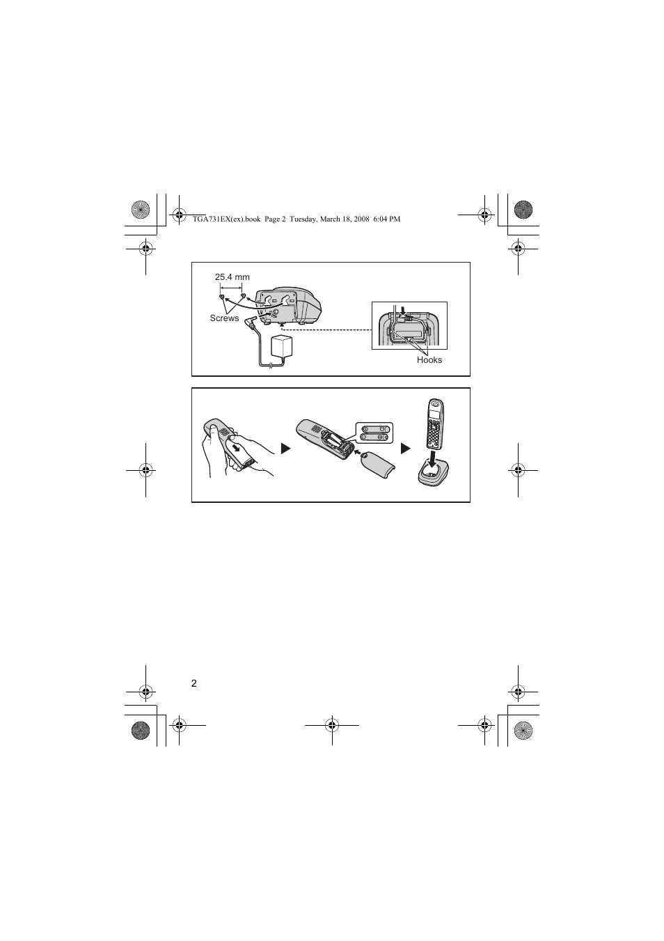 Panasonic KXTGA731EX User Manual | Page 2 / 80