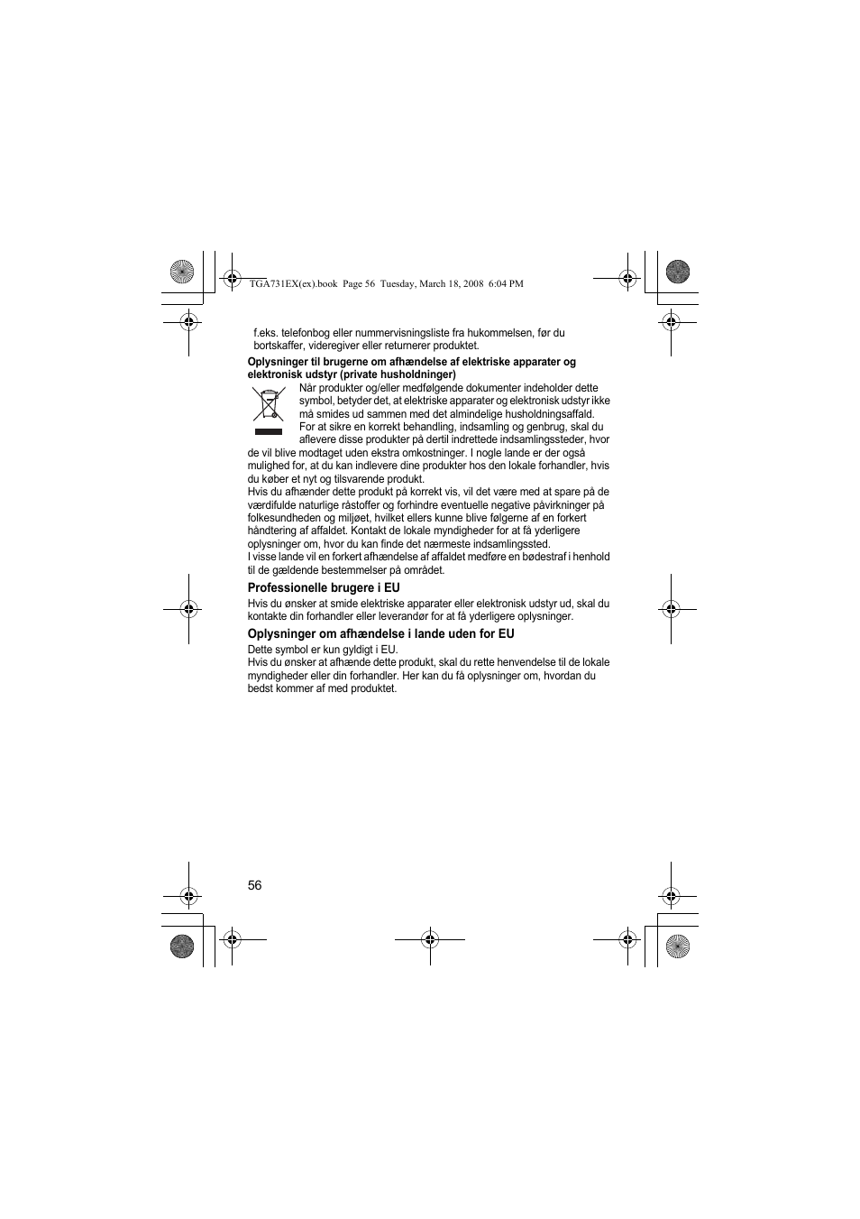 Panasonic KXTGA731EX User Manual | Page 56 / 80